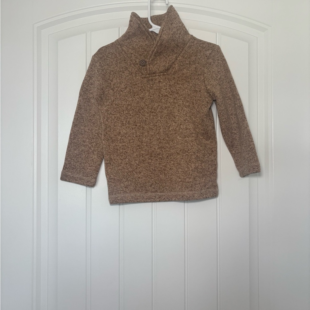 Jumping Beans 2T Tan Cowl Neck Sweater